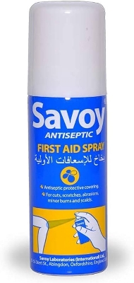 Picture of 50 ml Savoy Antiseptic first aid spray International UK product