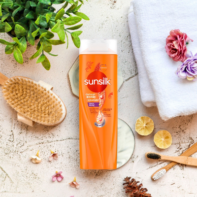 Picture of 160 ml Sunsilk damage restore shampoo International Thailand product used for male female Picture of 160 ml Sunsilk damage restore shampoo International Thailand product used for male female