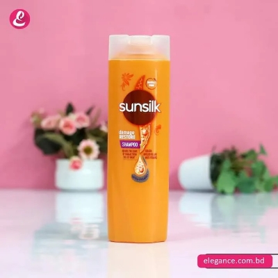 Picture of 300 ml Sunsilk damage restore shampoo International Thailand product used for male female