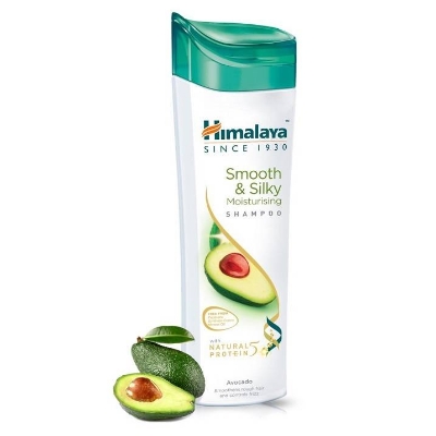 Picture of 400 ml Hima laya Smooth & Silky shampoo International UAE product used for male female