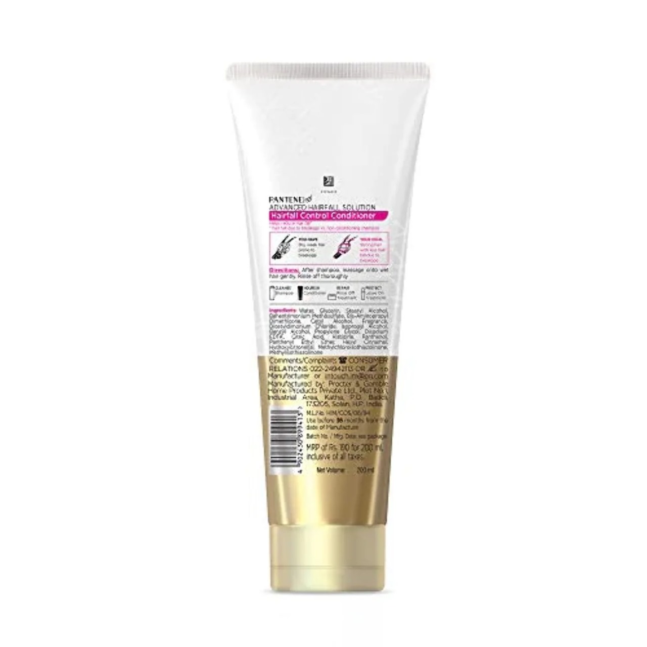 Picture of Indian product Hair care Pan tene Hairfall control conditioner used for male female - 200 ml
