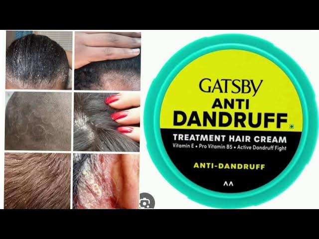 Picture of 28 gm Gatsby Anti Dandruff treatment hair cream International Indonesian product used for male