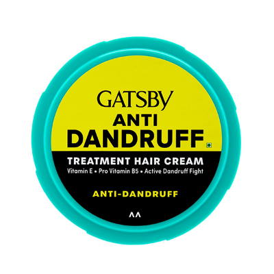 Picture of 125 gm Gatsby Anti Dandruff treatment hair cream International Indonesian product used for male
