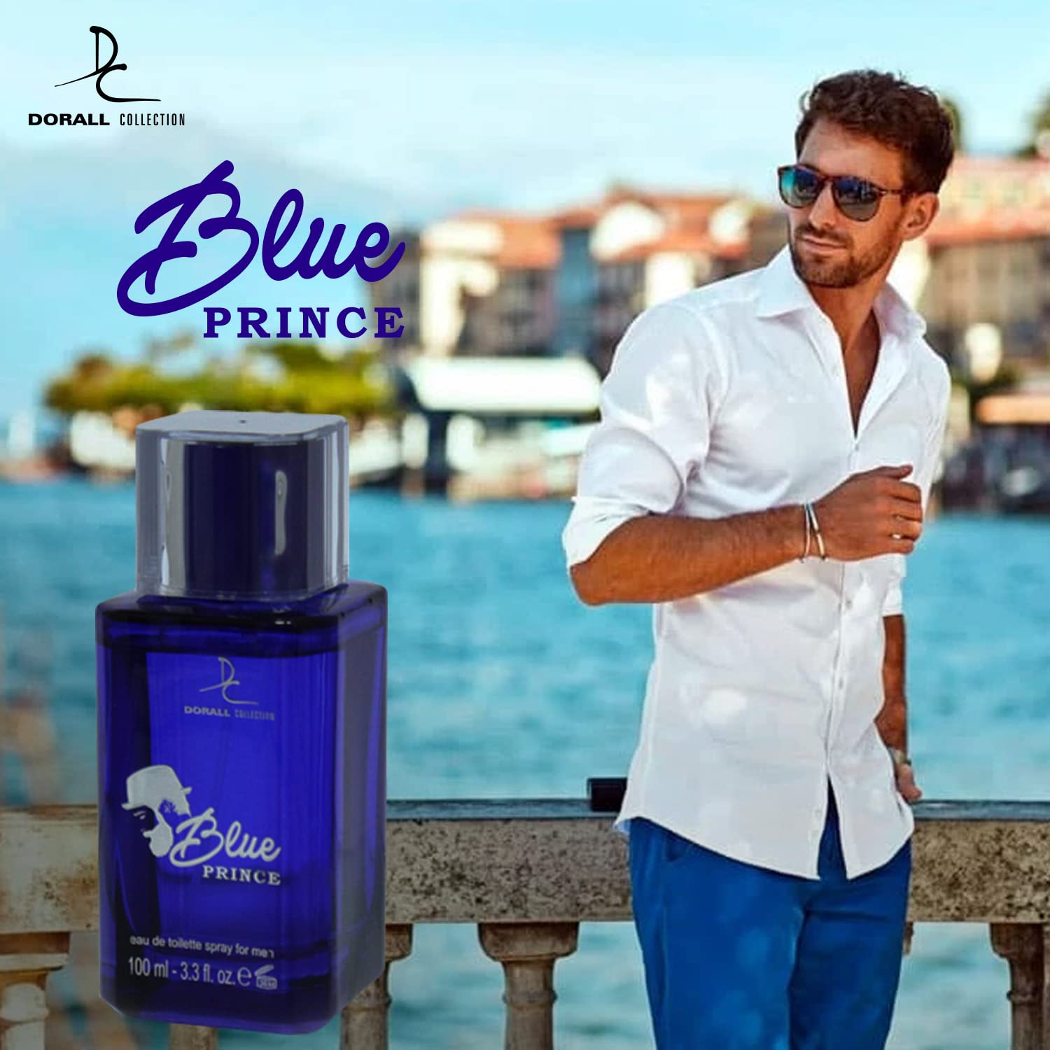 Picture of International UAE product Dorall collection DC Blue PRINCE perfume for male - 100 ml Picture of International UAE product Dorall collection DC Blue PRINCE perfume for male - 100 ml