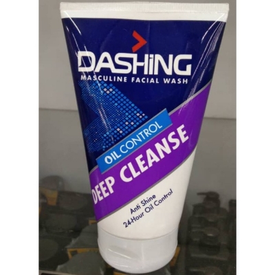 Picture of 100 gm Dashing oil control Deep Cleanse Masculine Facial wash International Malaysian product used for male