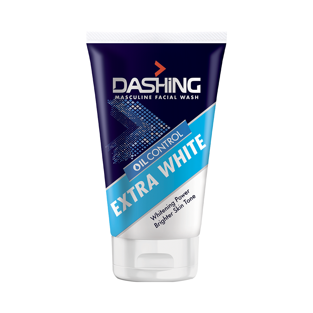 Picture of 100 gm Dashing oil control Extra White Masculine Facial wash International Malaysian product used for male