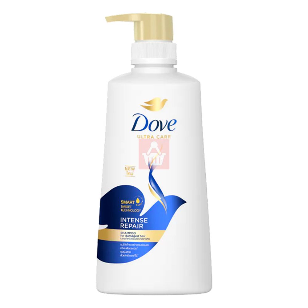 Picture of 680 ml Dove Intense Repair Hair care shampoo International Thailand product used for male/ female