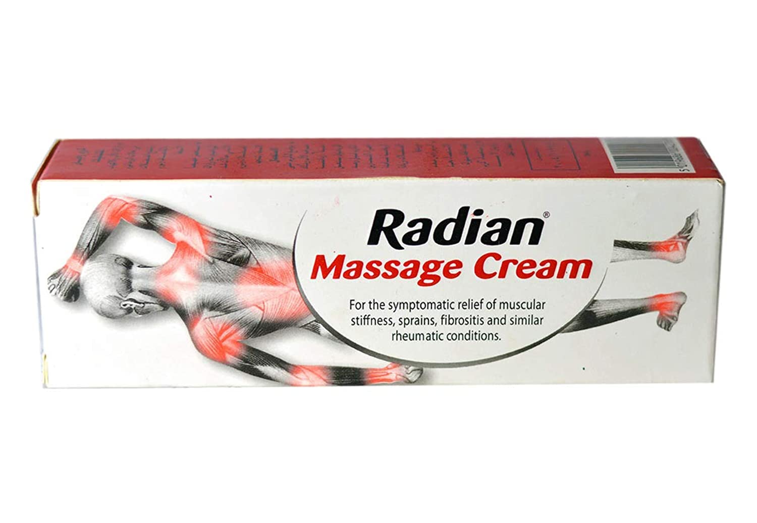 Picture of 100 gm Radiant Massage cream for pain remove International UK product used for male female
