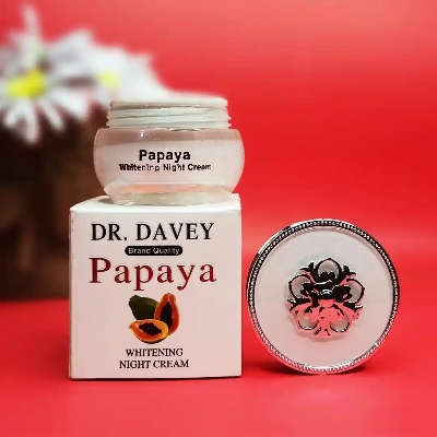 Picture of 1 pc DR. Davey Papaya whitening night cream International PRC product used for male female