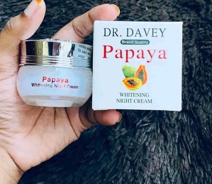 Picture of 1 pc DR. Davey Papaya whitening night cream International PRC product used for male female