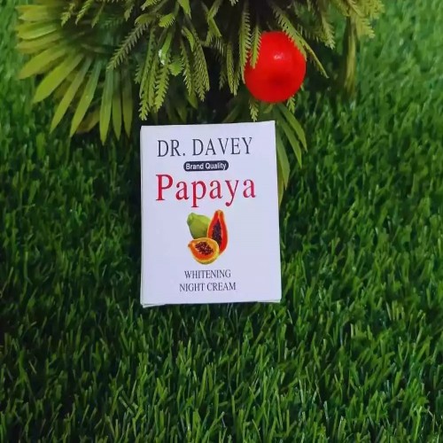 Picture of 1 pc DR. Davey Papaya whitening night cream International PRC product used for male female
