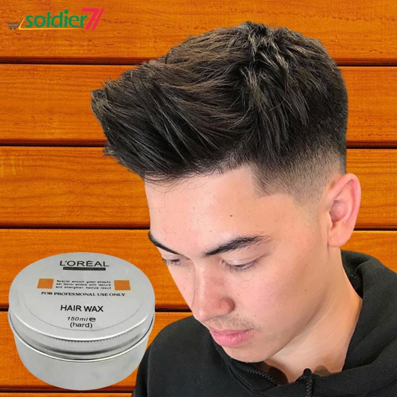 Picture of 150 ml Loreal hair wax ( Hard ) International France product used for male