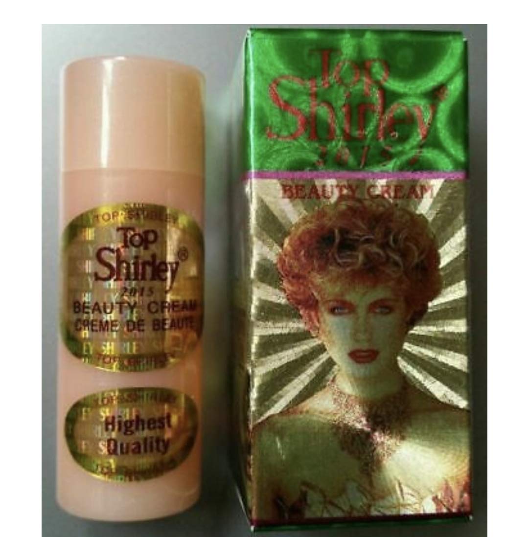 Picture of 12 gm Top Shirley beauty cream International Taiwan product used for male female