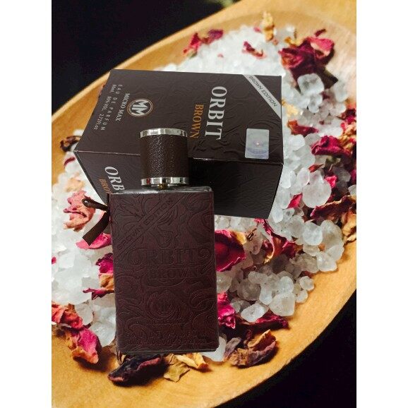 Picture of 80 ml Micro max Orbit Brown Body perfume International UAE product used for male Picture of 80 ml Micro max Orbit Brown Body perfume International UAE product used for male