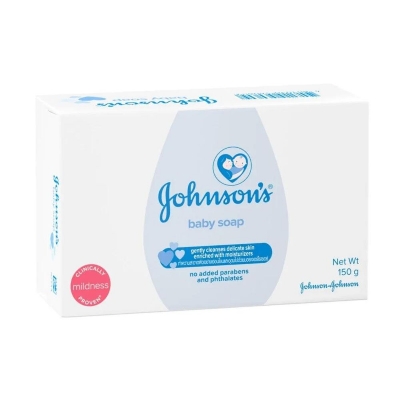 Picture of 150 gm Jhonson's baby soap International Thailand product used for baby