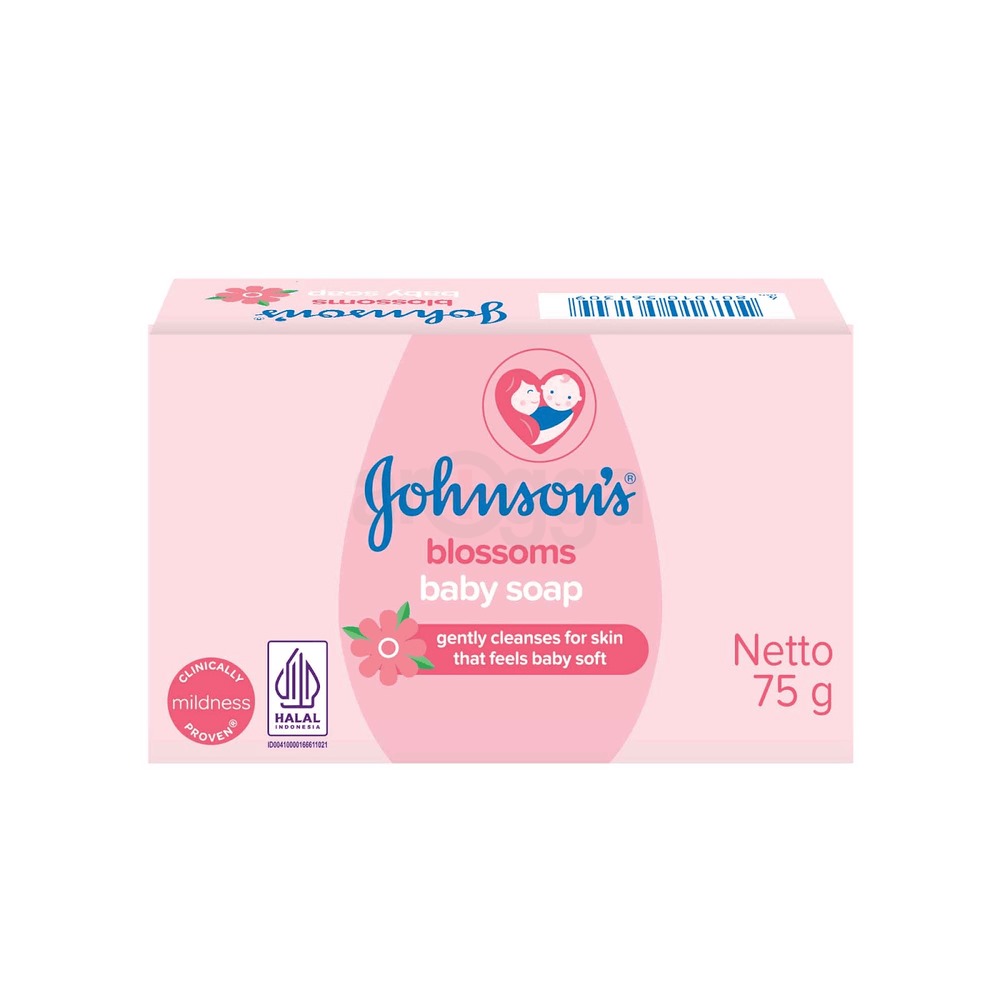 Picture of 75 gm Jhonson's blossoms baby soap International Thailand product used for baby