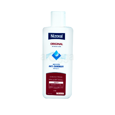 Picture of 50 ml Nizoral Medicated Anti - Dandruff shampoo International Thailand product used for male female