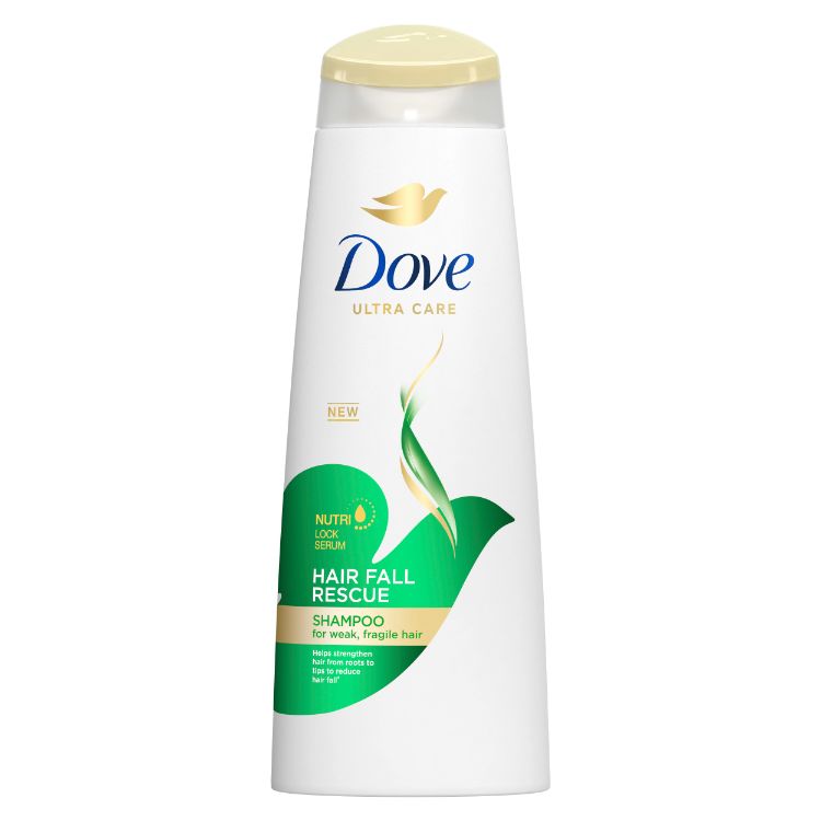 Picture of 330 ml Dove HAIR FALL RESCUE Hair care shampoo International Thailand product used for male/ female
