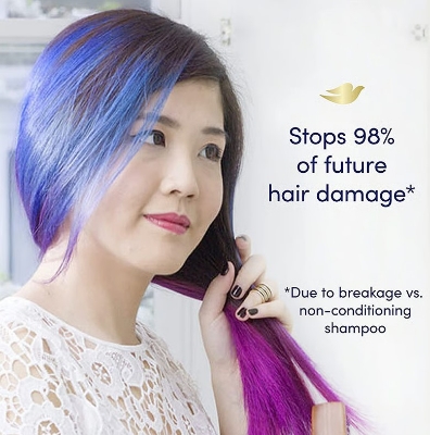 Picture of 330 ml Dove Intense Repair Hair care shampoo International Thailand product used for male/ female