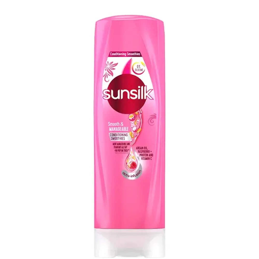 Picture of 300 ml Sunsilk Smooth & Manageable Conditioner International Thailand product used for male female