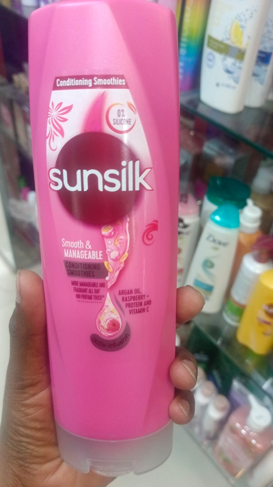 Picture of 300 ml Sunsilk Smooth & Manageable Conditioner International Thailand product used for male female