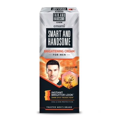 Picture of 30 gm Emami Smart & handsome Brightening cream Indian product used for male