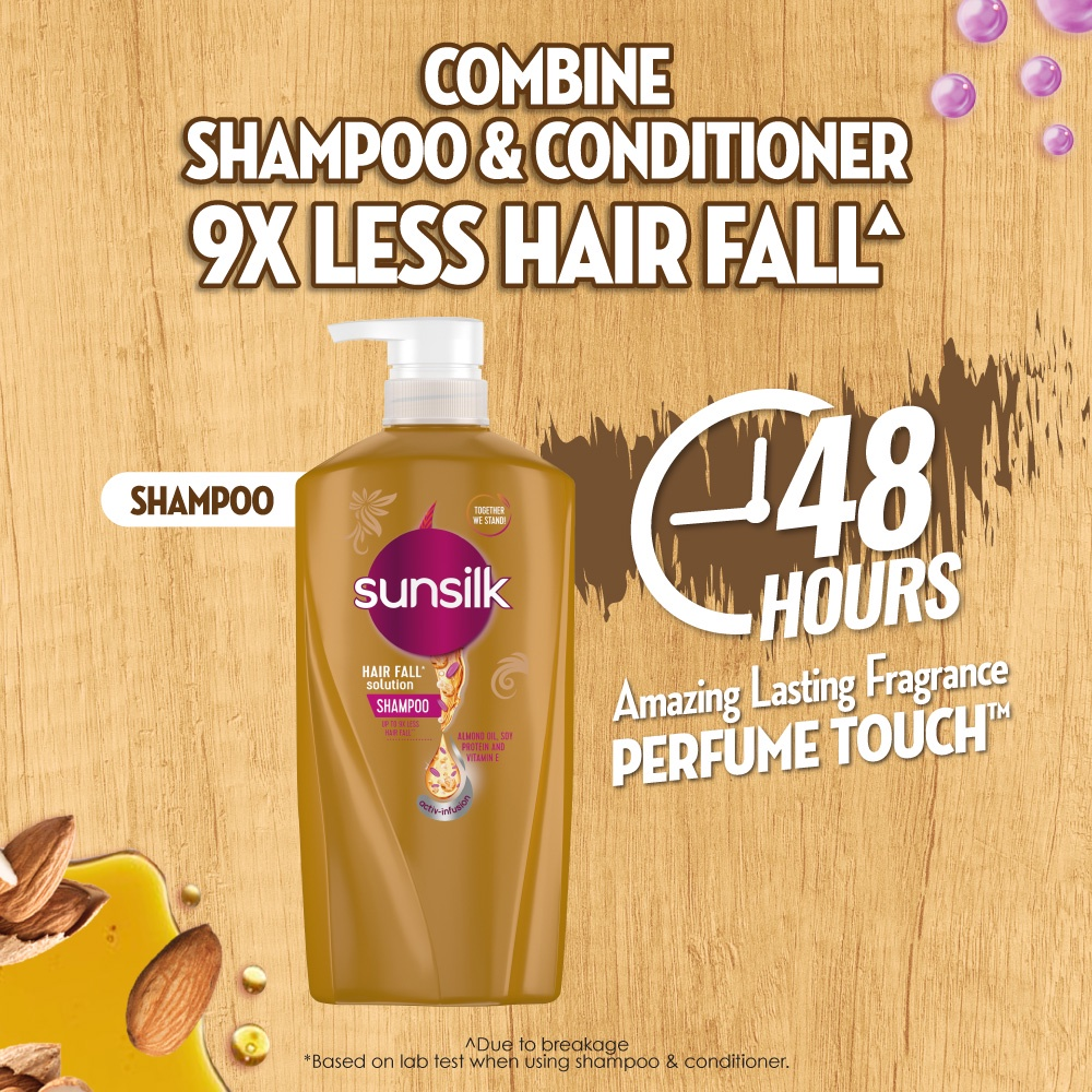Picture of 625 ml Sunsilk Hair fall Solution shampoo International Thailand product used for male/ female