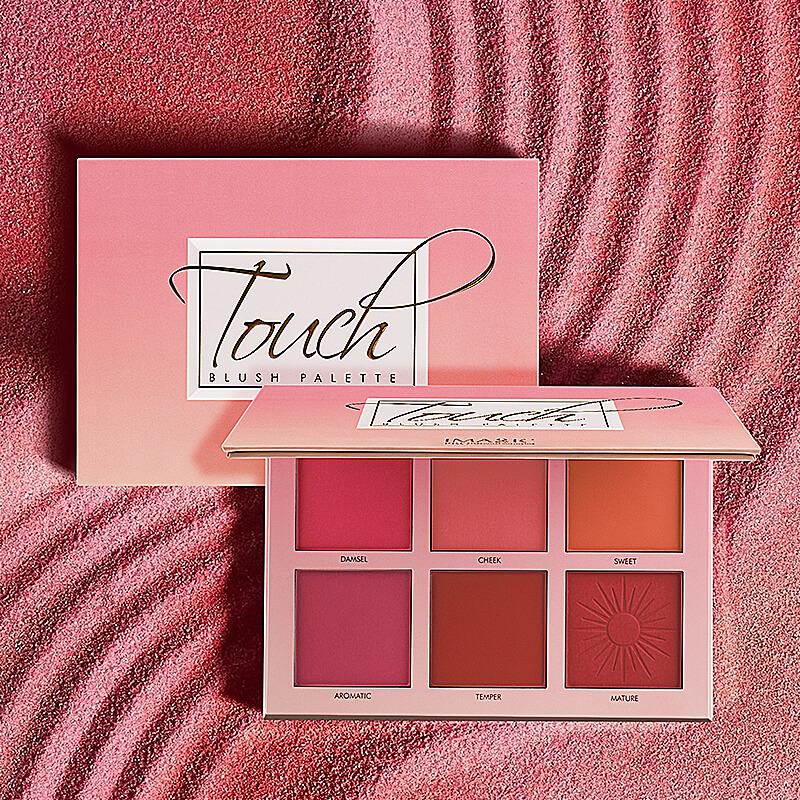 Picture of International PRC prduct face care item 6 color Imagic Touch blush palette - 1 set