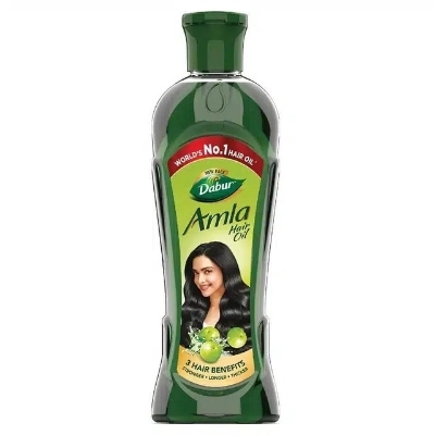 Picture of 180 ml Dabur amla hair oil Indian product used for male female