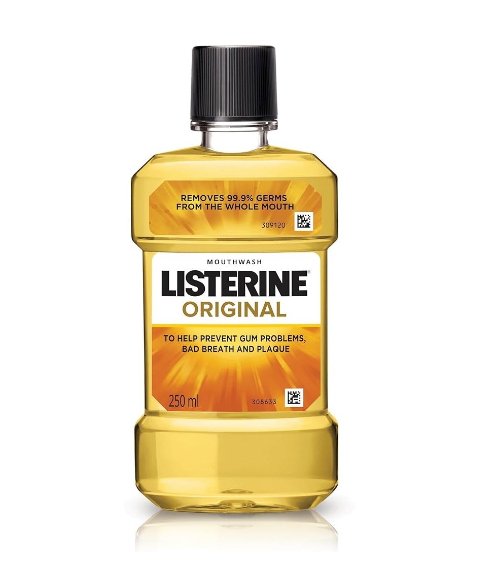 Picture of 250 ml mouth wash listerine made in Thailand
