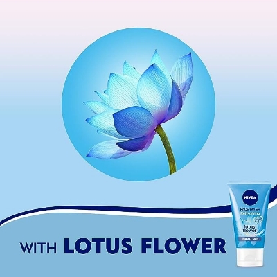 Picture of International France products 150ml Nivea face wash Refreshing ( Lotus flower ) used for male / female