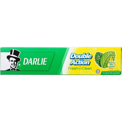 Picture of International Thailand products Darlie Double Action Fresh & Clean Toothpaste with Natural Mint Essence  used for male / female - 150 gm