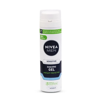 Picture of International Poland product Skin care Shaveing Gel Nivea men Sensitive used for male - 200 ml