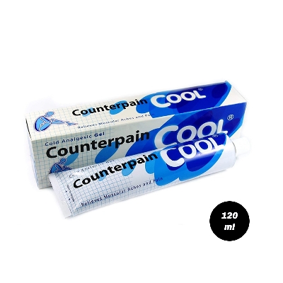 Picture of International Thailand product Counterpain Cool Analgesic Gel Relieves Muscular Aches And Pain - 120g