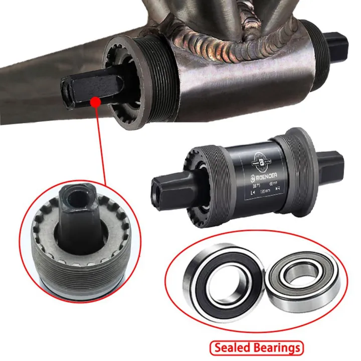 Picture of Bicycle bearing system BB Set 122.50mm English Square Bottom Bracket - সাইকেল - সাইকেল