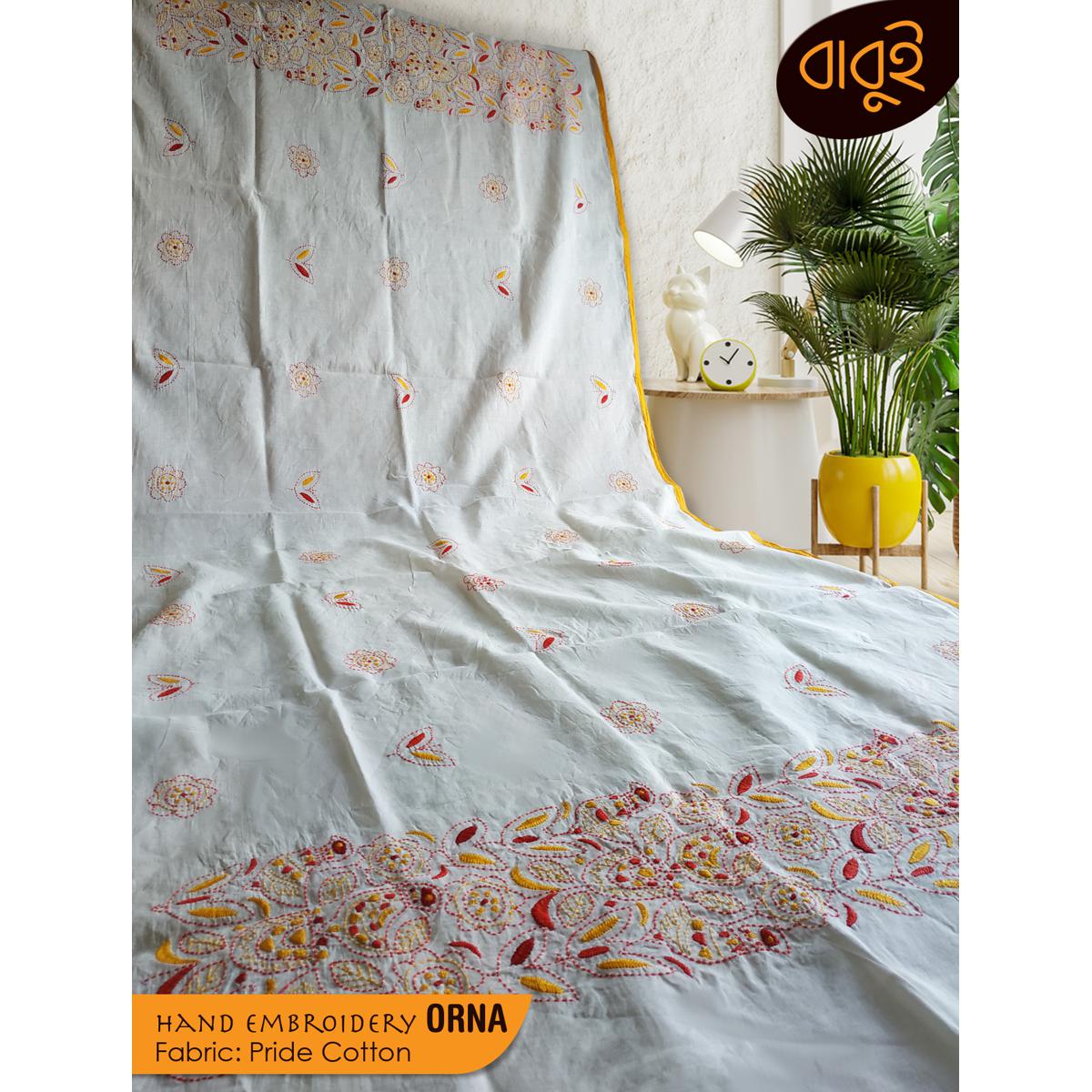 Picture of Pride Cotton HAND-EMBROIDERY 1 Piece Orna for Women dress