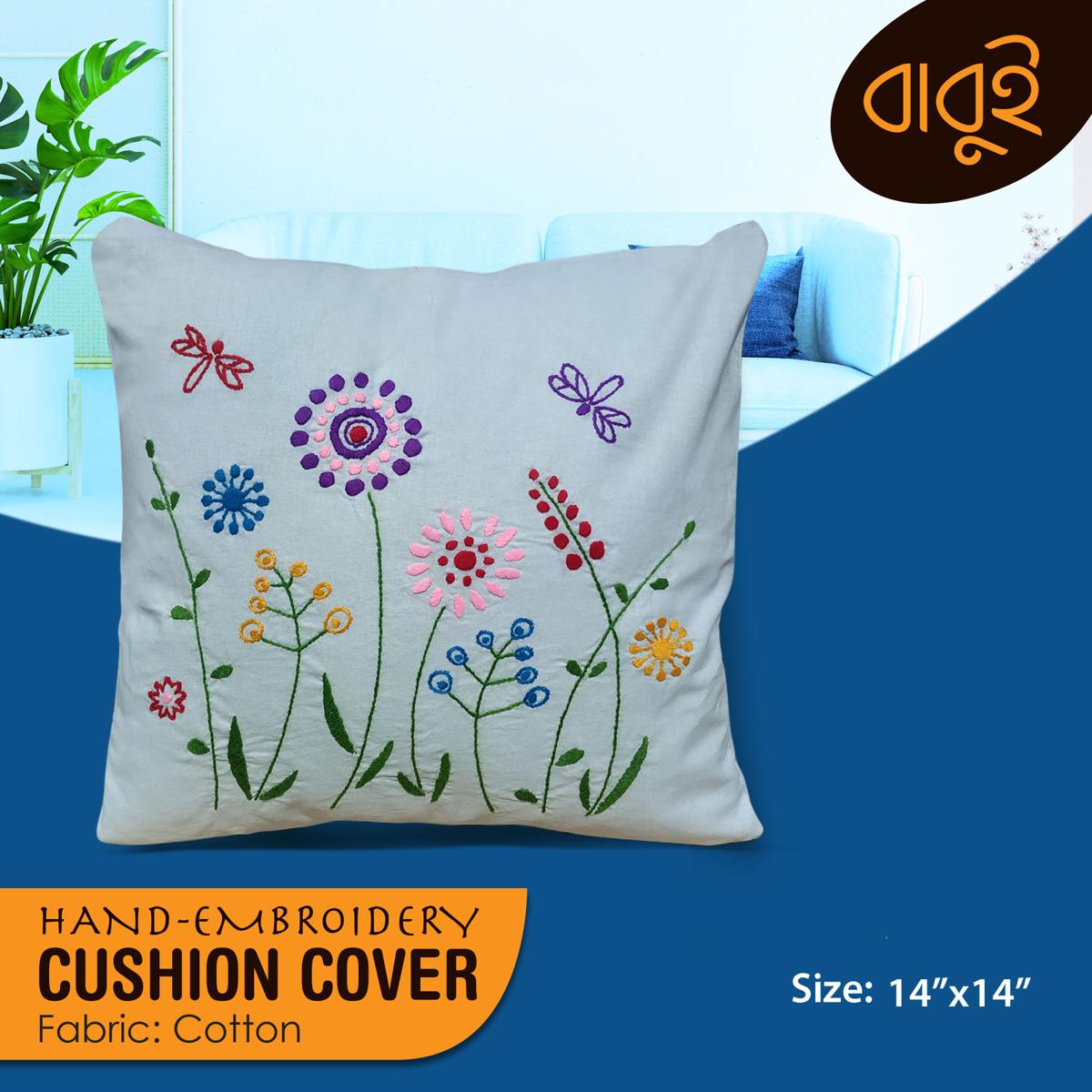 Picture of Hand Embroidery (14"x14") Cushion Cover