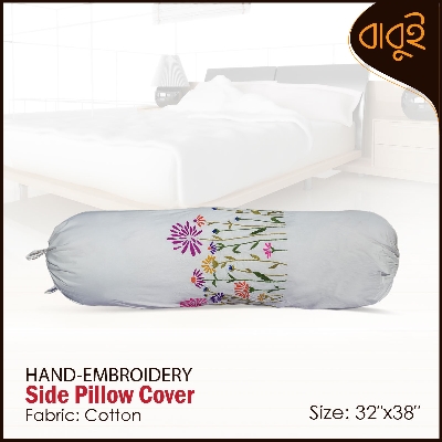 Picture of Modern decorative art hand embroidery (32"x38") Side pillow cover