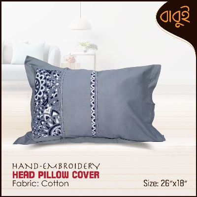 Picture of Hand embroidery (26"x18") Head pillow cover