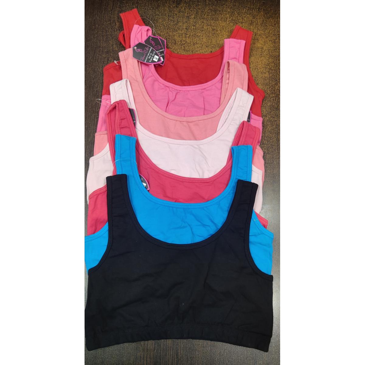 Picture of 2p Semis bra sports bra cotton bra teenagers bra 2p