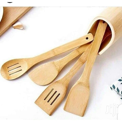 Picture of Bamboo Cooking Spoon 4 pieces set