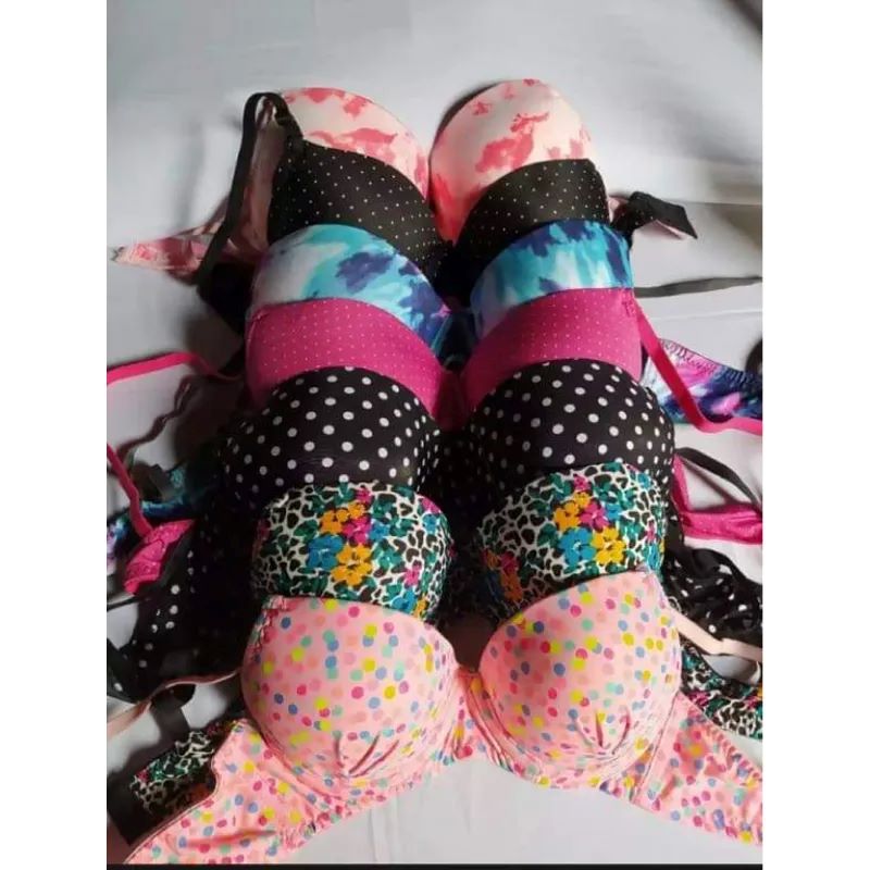 Picture of Soft comfortable multicolor net foam bra women's & Girls