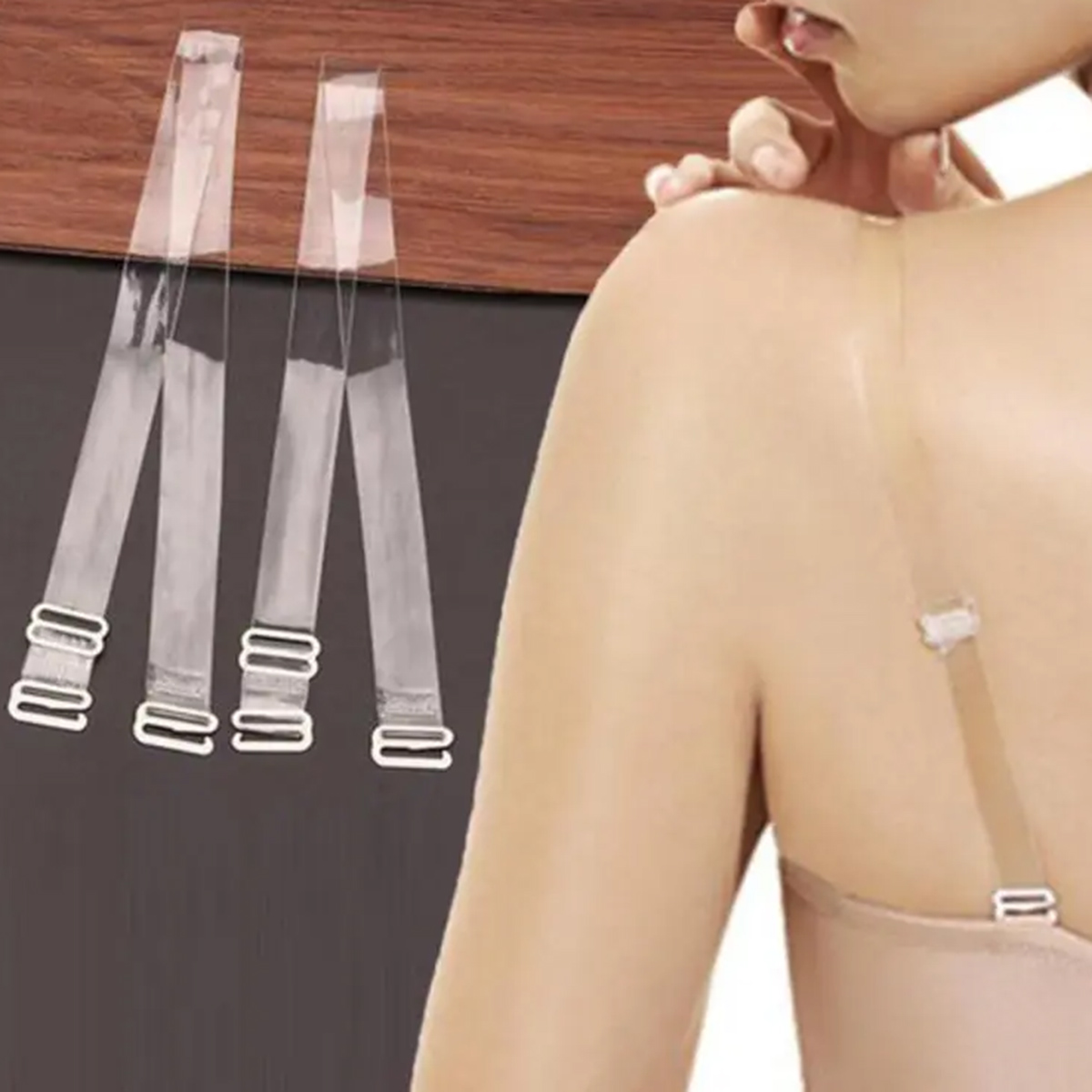 Picture of Transparent Bra Straps for Lady