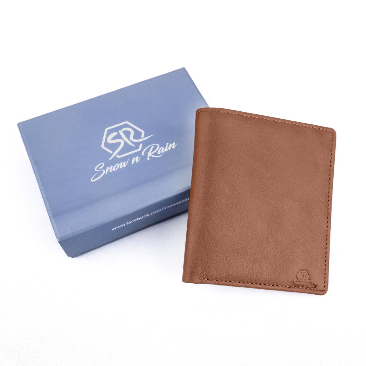 Picture of SnownRain Leather Man wallet Premium Quality pure Leather Wallet for Men (Money bag)
