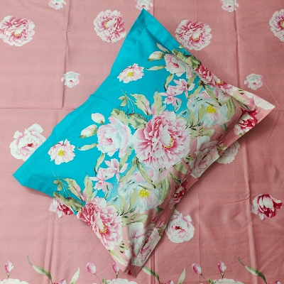 Picture of  Digital Print Bedsheet with two pillow covers