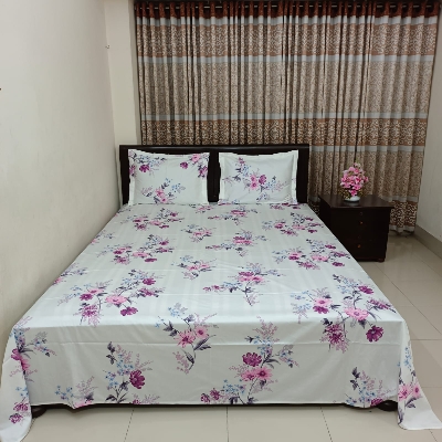 Picture of  King Size Bedsheet with Two Pillow Covers