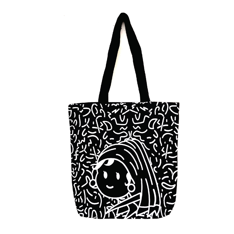 Picture of TAG Lifestyle Canvas Tote Bag/Fashionable  Exclusive design Tote Bag With Zipper Enclosure for Girls For University/College/Trendy Fashionable Women