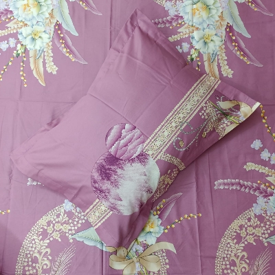 Picture of King Size Bedsheet With Two Pillow Covers