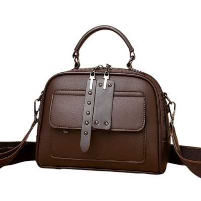 Picture of High end ladies’ handbag multi-layer large capacity commuting bag(Coffee)