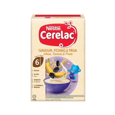 Picture of Cerelac Wheat Banana Prune Infant Cereal 250g - (Malaysia)